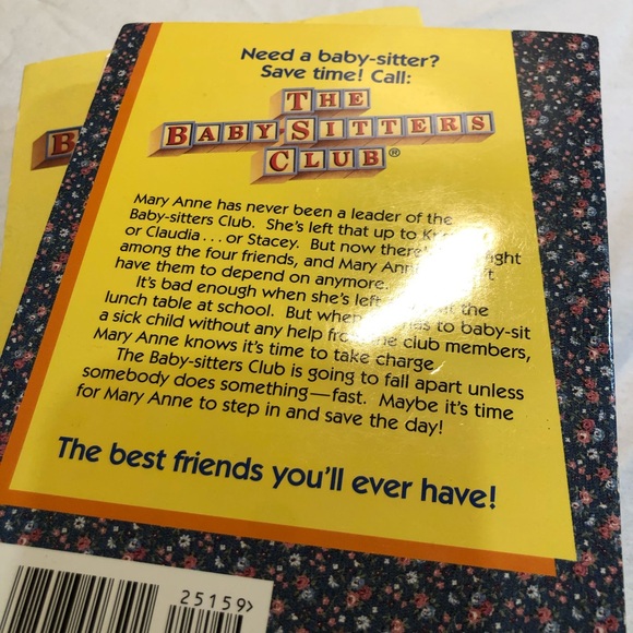 Vintage lot of 7 The Babysitters Club Books 1980/90’s Scholastic - Picture 9 of 15